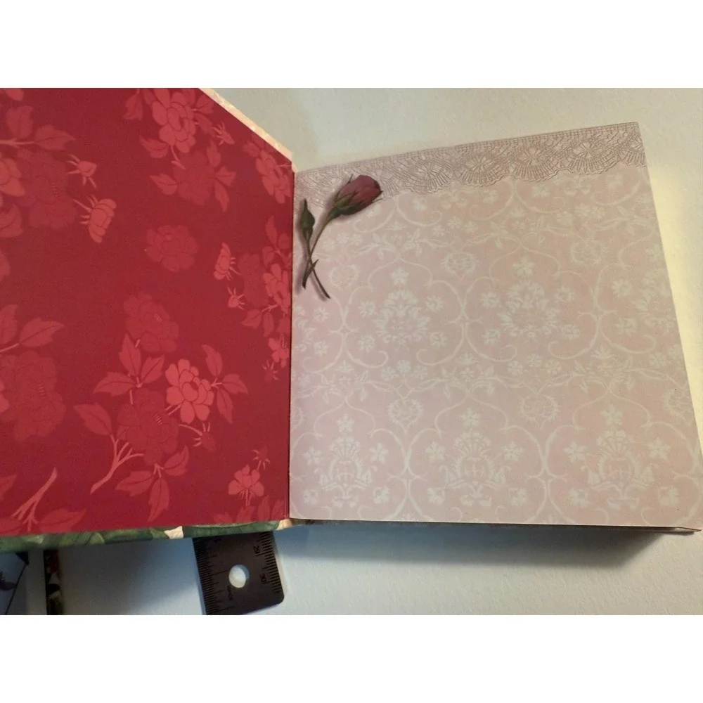 2‎ blank journals, Bird & Roses Nature. Lined Unused Beautiful Vintage